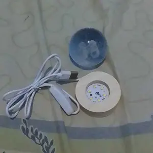 LAMPU BUAT KAMAR TIDUR LAMPU HIAS LED LAMPU HIAS KAMAR TIDUR HADIAH SPESIAL LAMPU MALAM BULAN BOLA KRISTAL Kayu