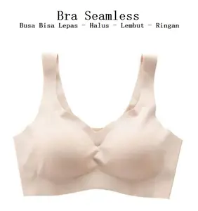 Bra Wanita Gym Sport Seamless Halus-Lembut-Busa Tipis-Ringan-Nyaman Dipakai / BH Yoga Wanita Dewasa Comfort Soft Seamless DM-BH07