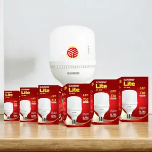 SLOVEENS Lite Lampu Bohlam LED Bulb Capsule Platinum 5W 10W 15W 20W 30W 40 Watt - Cahaya Putih