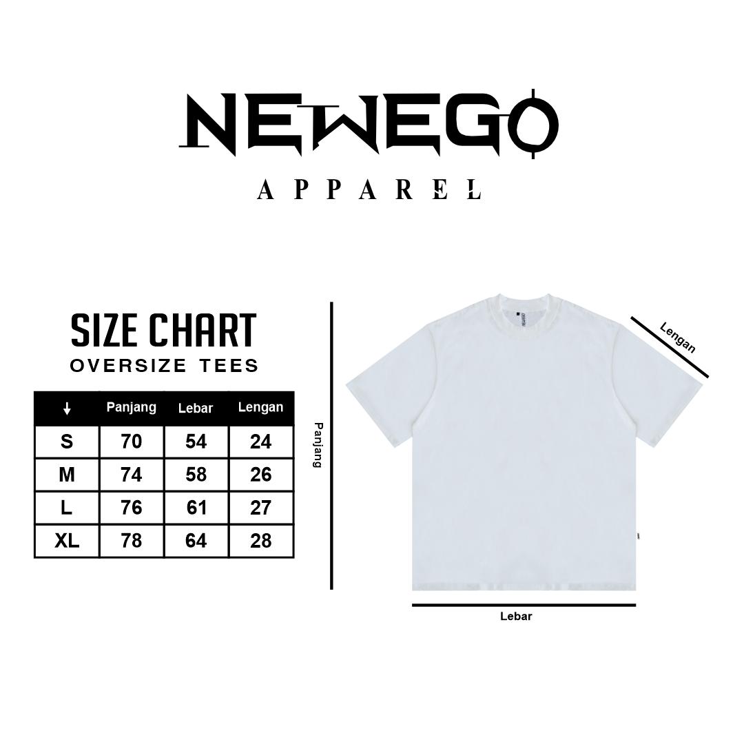 Newego Apparel Oversize Tshirt Disscoative Black Newego Apparel Oversize Tshirt Disscoative Black