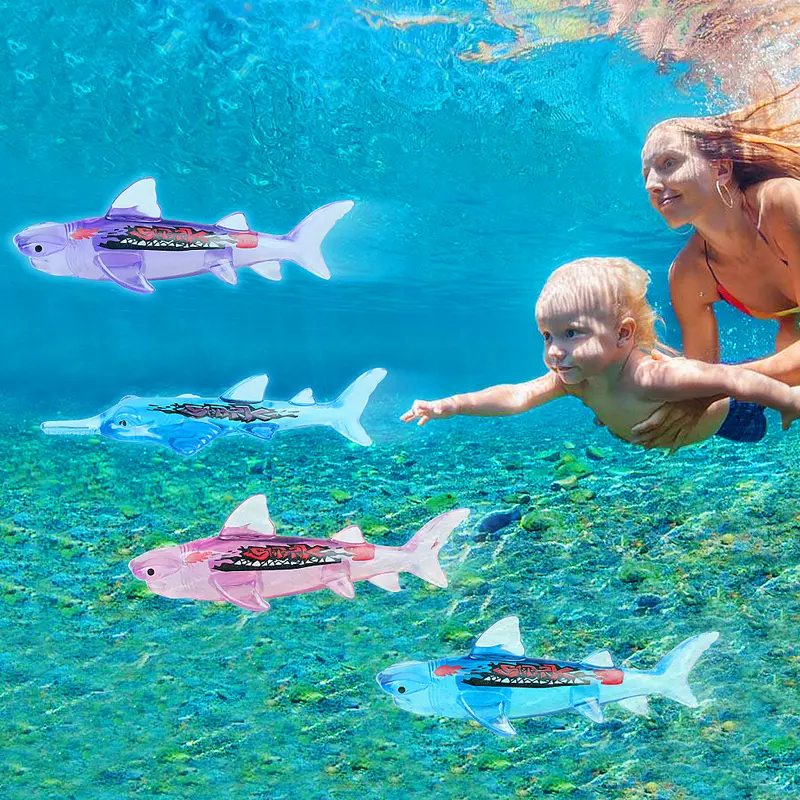 Underwater Diving Toys 28PCS Set, Kids Diving Gems Rings Sticks Torpedo Swimming Pool Toys with Carrying Bag 3