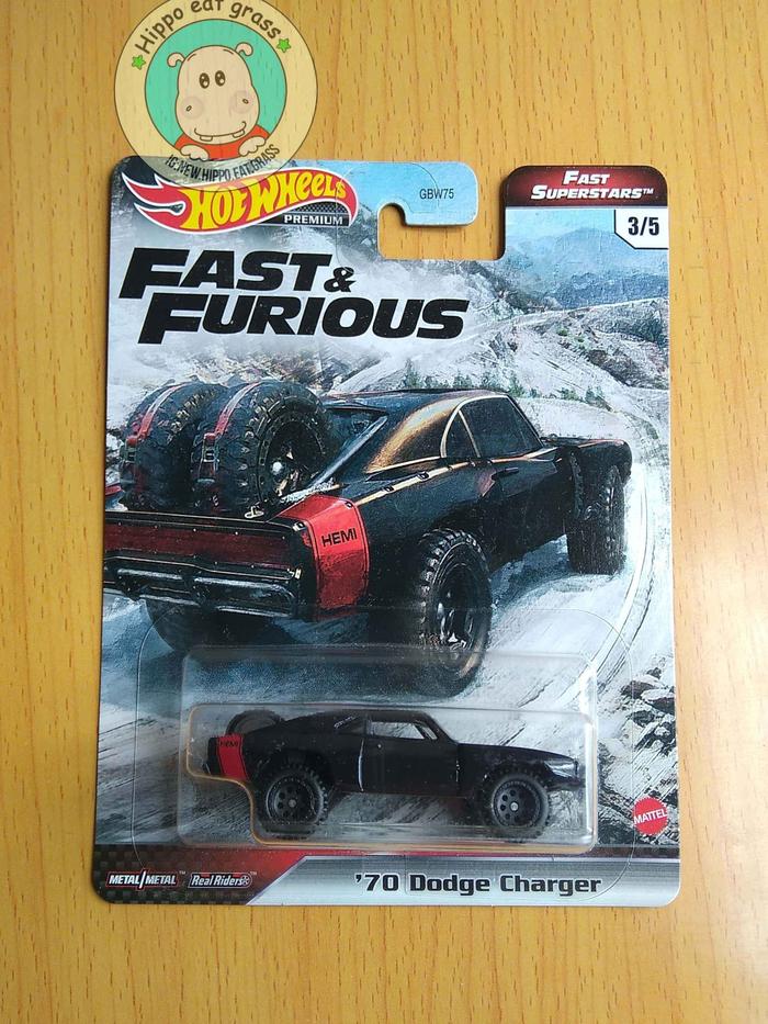 Gambar Hot Wheels Hotwheels Fast & Furious Fast Superstars 70 Dodge Charger dari Hippoeatgrass Kota Administrasi Jakarta Barat Tokopedia
