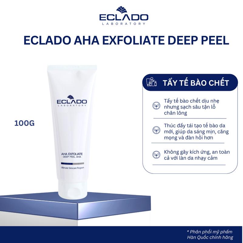 Tẩy tế bào chết - ECLADO AHA EXFOLIATE DEEP PEEL 100G