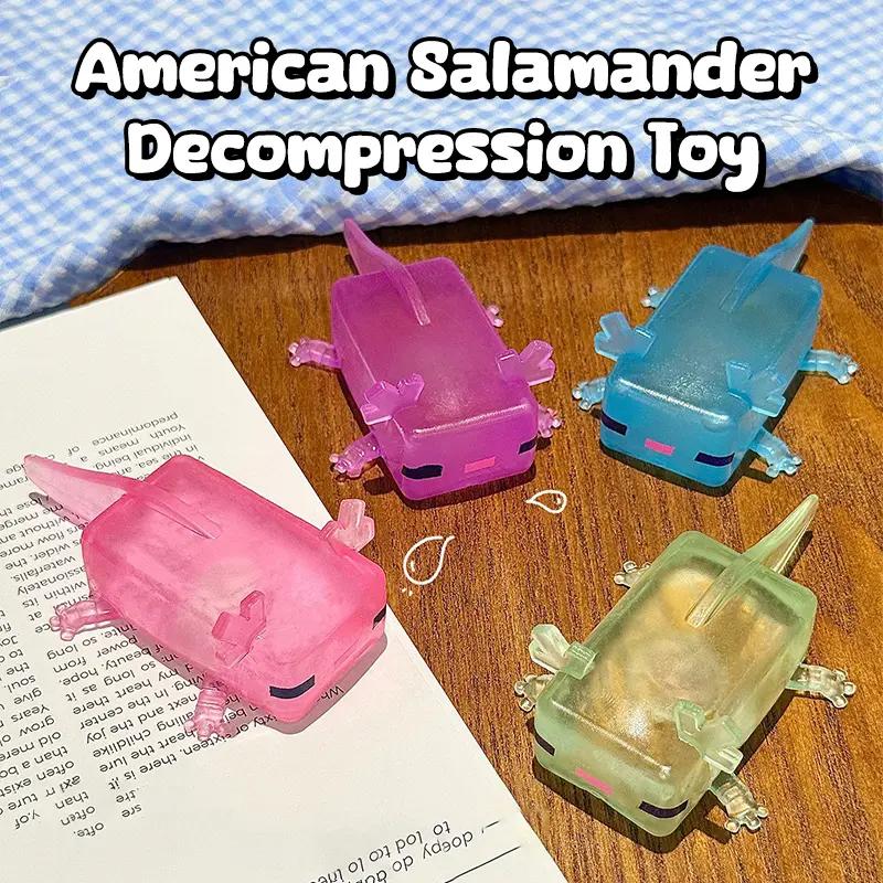 con salamander Mỹ mô phỏng trò chơi bóp chậm đồ chơi căng thẳng hồi phục đứa trẻ người lớn cảm giác căng thẳng bóp đồ chơi món quà sáng tạo