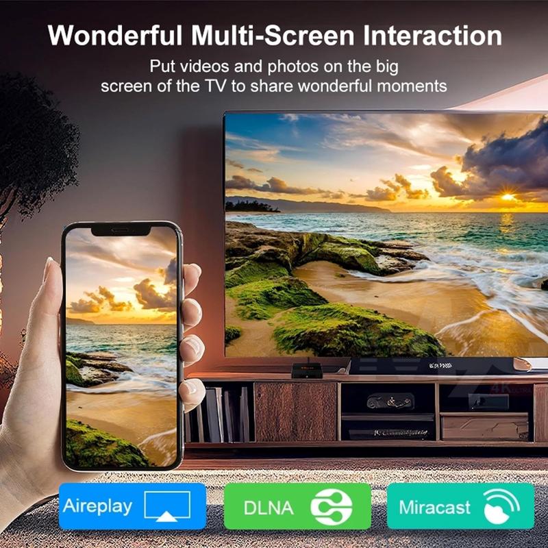 STB Android 9 Smart TV Box Android X9 Mini Voice Remote Ram 2GB Rom 16GB 2/16 Unlock Full Channel TV Iflix Tanpa Bayar Bulanan GRATIS Amlogic S905W Quad Core Bluetooth 8
