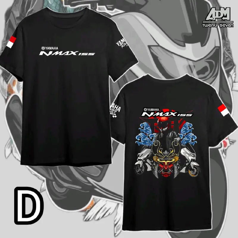 Kaos Yamaha Nmax 155 Kaos N-max kaos nmax racing Katun Combed Distro Keren Motor nmax old 3