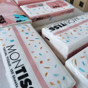 (PAKET 4 DAN 6 PCS) Tisu Montiss Pilihan 150s,185s,200+50 Sheets 2 ply Facial Tissue