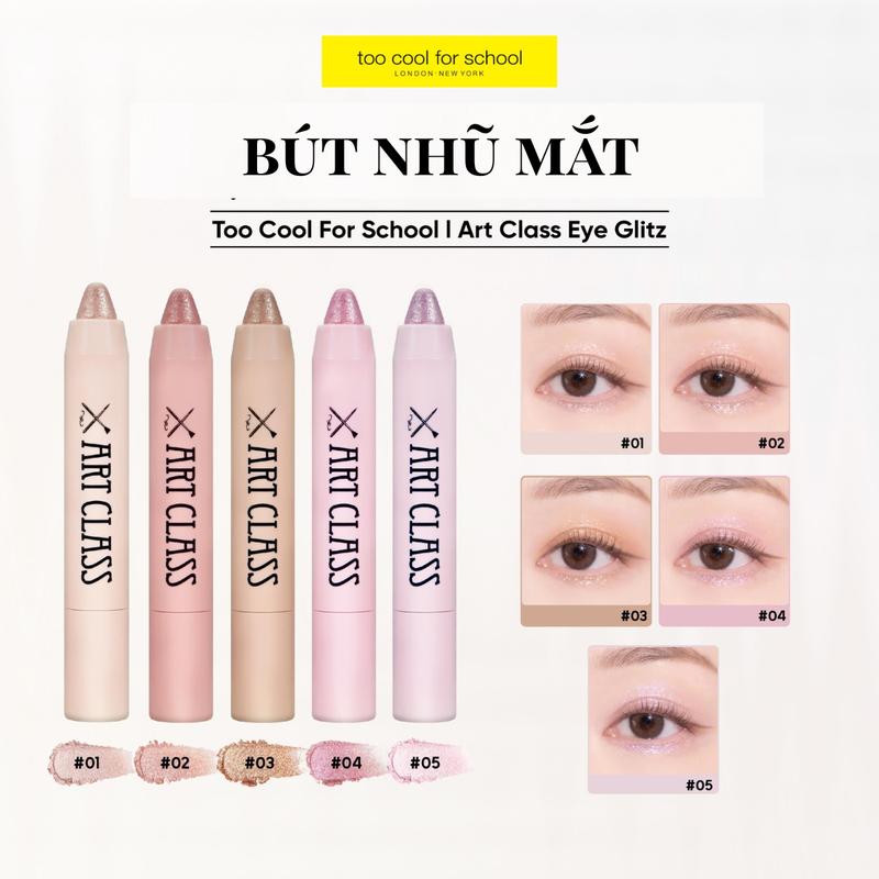  Bút Nhũ Mắt - Highlight Too Cool For School l Art Class Eye Glitz 1g 