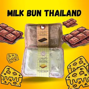 Roti Milkbun Thailand by Boemirasa Coklat / Keju / Vanila Enak Lembut dan Sedap untuk Camilan