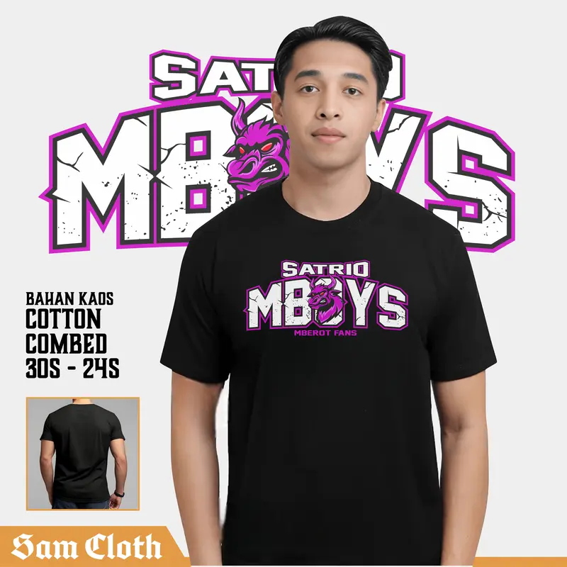 Kaos Satrio Mboys Fans Kaos Bantengan Mberot Satrio Mbois 0
