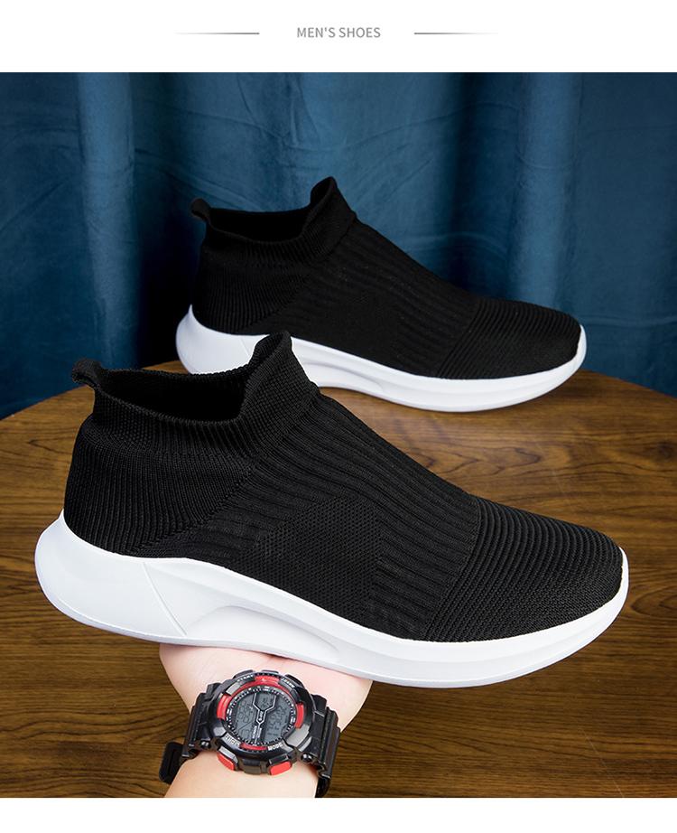 Product Introduction of Giày Thể Thao, Đế Mềm Siêu Nhẹ, Lưới Flyknit, Thoáng Khí, Dành Cho Nữ, Giày Tất, Thích Hợp Cho Các Cặp Đôi, Nhẹ, Thoải Mái, Chống Mùi, Chống Trượt, Dễ Phối Đồ, Thường Ngày, Giày Nữ 4