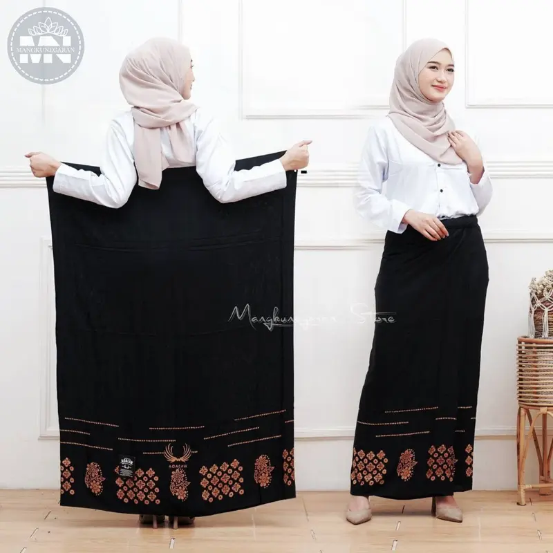 Sarung Santriwati / Mbak Santri Bahan Santung Goyor Halus dan Adem anak cewek 2