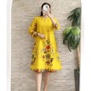 DRESS BATIK PREMIUM ANANDA KODE HM174 LAPIS TRIKOT CANTIK DAN ELEGAN Casual Nyaman