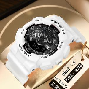 Multi-Functional Trendy Men's  Alarm Clock Sports Electronic  Male Junior High School Student Male  Female  rosquid watch