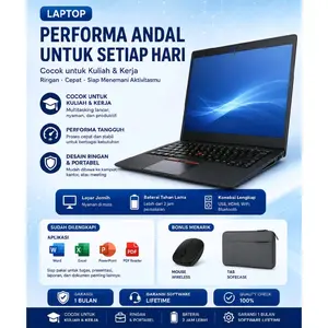 LAPTOP CORE I5 GEN 11 RAM 8GB SSD 512GB DISAIND DAN GAME