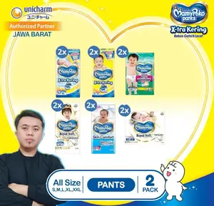 [Exclusive nie_ernie4] Jawa Barat - Mamypoko Multivariant 2 Pack All Size _ Popok Celana