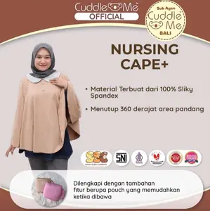 COVER MENYUSUI APRON MENYUSUI - CUDDLEME NURSING CAPE PLUS+