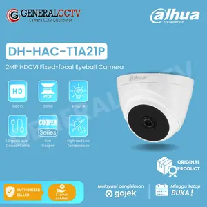 Camera Dahua HD 2MP Cooper Series DH-HAC-T1A21P Original Garansi 2 Tahun