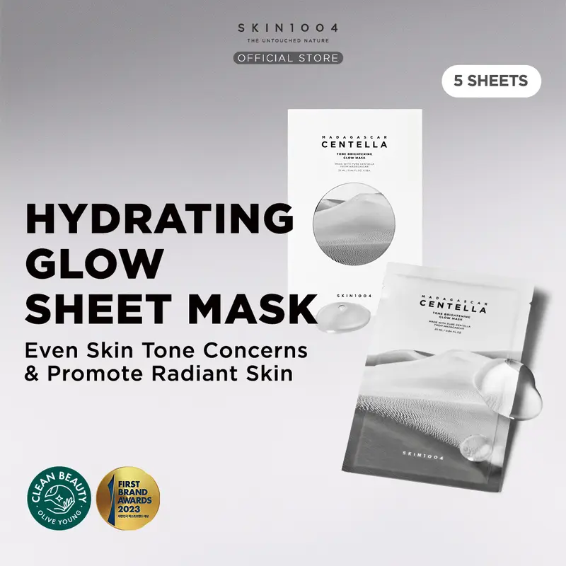 SKIN1004 Madagascar Centella Tone Brightening Mask 25ml (5ea) 0