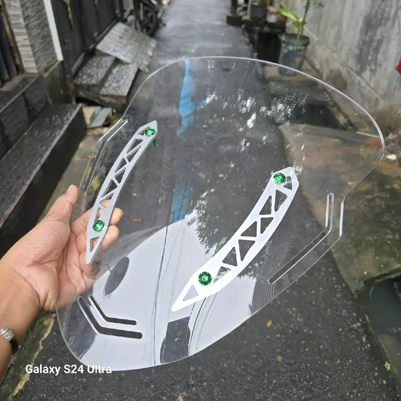 VISOR PLUS GARNISH NMAX NEW WINDSHIELD NMAX NEW Motorcycle 3