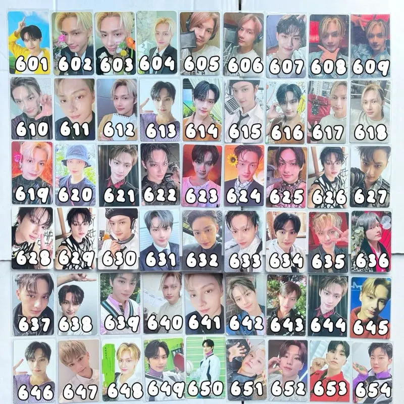 (Part 3) Photocard Seventeen Jun Hoshi Vernon Seungkwan Dino Official