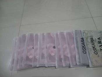 Product Review of Hijab Buckle Scarves Pouch ( ISI 5 ) Segiempat Motif Printing Voal Muslim Kerudung from R**i N**0 0