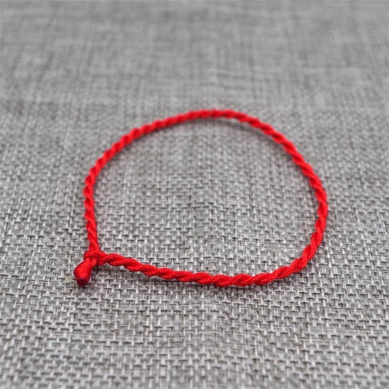 Minimalist Red String New Year Bracelet 20cm Lucky Red Thread Bracelet ...