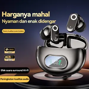 [COD] Yincoree [J16] Earphone Bluetooth 6.0 TWS - Reduksi Kebisingan Hybrid -48dB, 6-MIC ENC, 24 Jam Baterai, Latensi Rendah 0.04s, Audio 360° - Headset Nirkabel Kulit Gading untuk Gaming & Kerja In Ear Peredam Mikrofon Bawaan