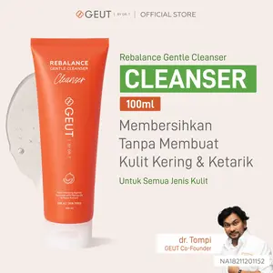 GEUT REBALANCE Gentle Cleanser 100ml Facial Wajah