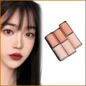 【HERORANGE】クリスタルスクエアチューブ リップスティック ベロアマット 防水・防汗 ロングラスティング