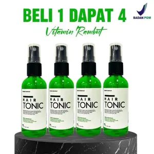 PROMO!! HAIR TONIC VITAMIN RAMBUT - AMPUH ATASI RAMBUT RUSAK DAN RONTOH