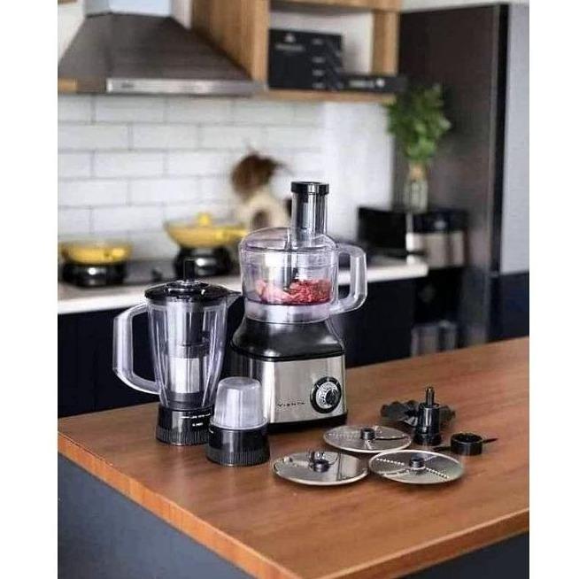 NEOZEN Tuctac Blender - Multifunction Blender Tuc Tac - White - Blender Multi Fungsi - Food Processor Flexie Tritan VIENTA 4