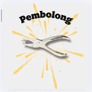 One Hole Punch / Pelubang Snack dengan Penampung Sampah untuk Kertas, Karton, Snack, dan Scrapbook