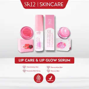 Lip Care SR12 Lip Glow Pemerah Bibir Lipstik Perawatan Bibir Lip Therapy Aman Ber BPOM S96