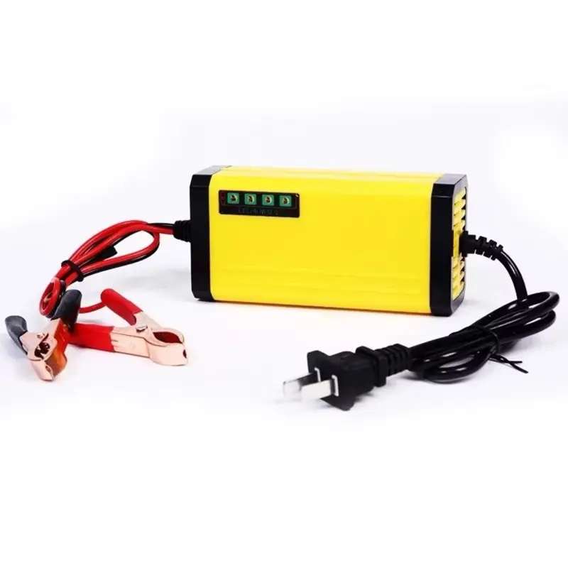 Charger Aki Mobil Motor Lead Acid 12V 2A - UD11 - Yellow