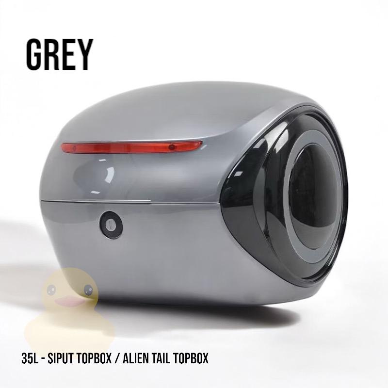 Product Introduction of Siput Topbox 35Liter Waterproof Alien Tail Top Box with Leather Inner 9