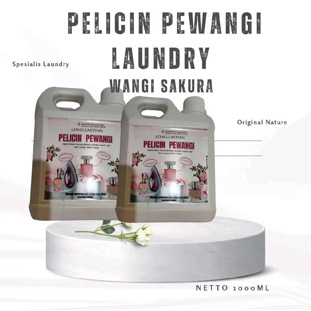 Pelicin Laundry Plus Pewangi Wangi 1000ML untuk Bayi & Mic