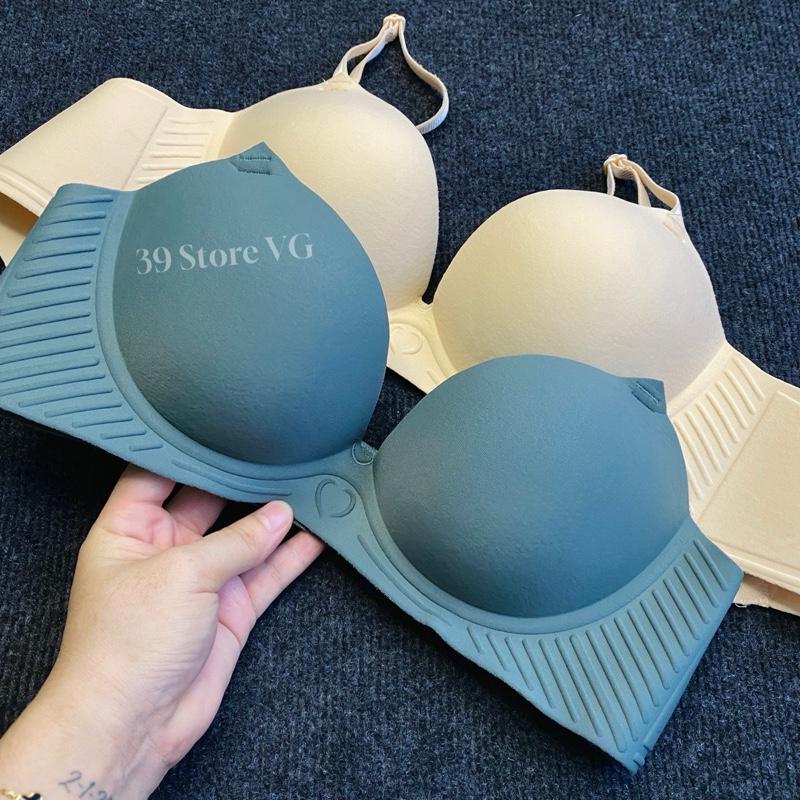  Combo 3 Áo Lót Su Trơn Basic Dễ Mặc Áo Ngực Nữ Không Gọng Đệm Bàn Tay 3cm Chất Su Mềm Mại Co Giãn Tốt 