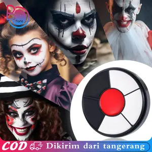 3 Color Face Body Painting Art Makeup Cat Wajah Muka Dan Badan Tubuh Make Up Cosplay Halloween Pesta Cosplay Piala Dunia