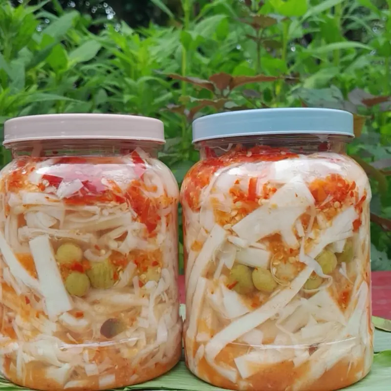 combo 3 lọ măng ớt (3kg) chua cay Hà Giang 7