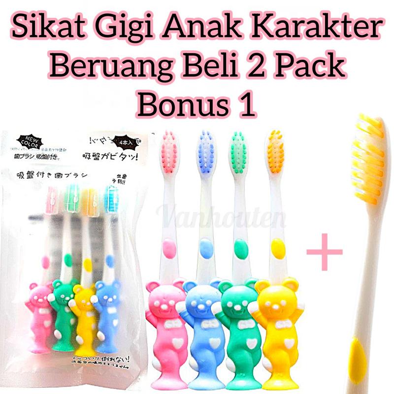 Product Introduction of Sikat Gigi Anak Beruang Lucu Gusi Mulut 1