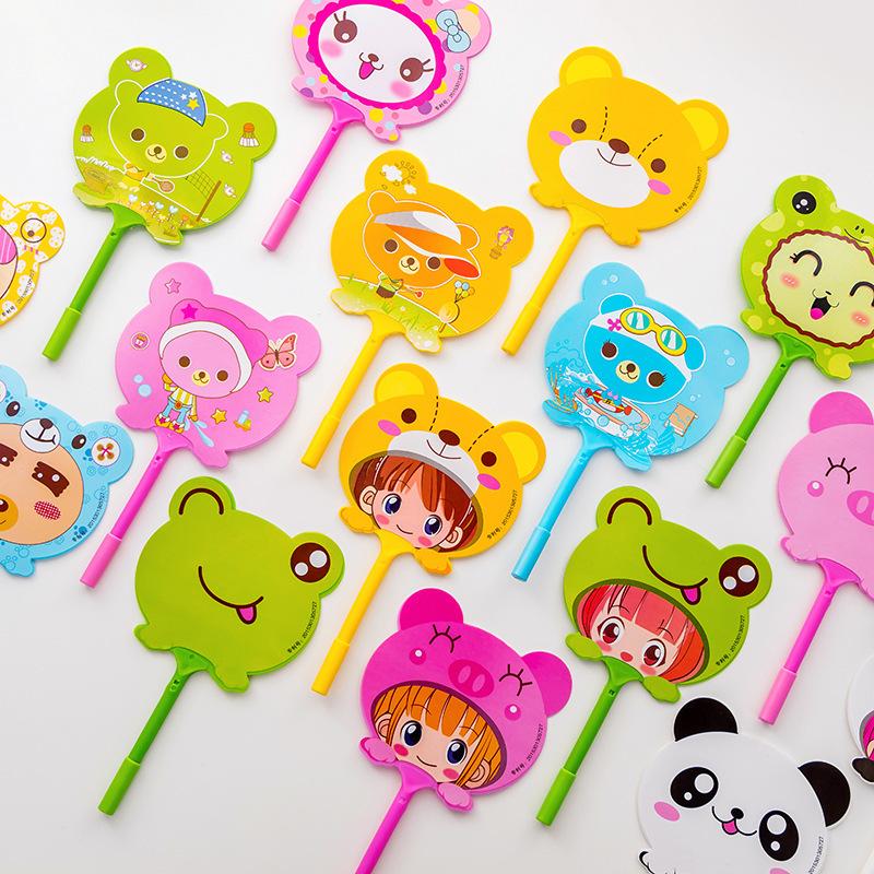 GTT Pena Kipas Lucu Animal dan Buah Pulpen Kipas Karakter Stationery Part 1 2