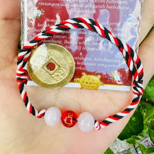 Gelang Tridatu Tebal Dewi Bulan RejekiiPercintaan dan Keberuntungannn Khas Bali