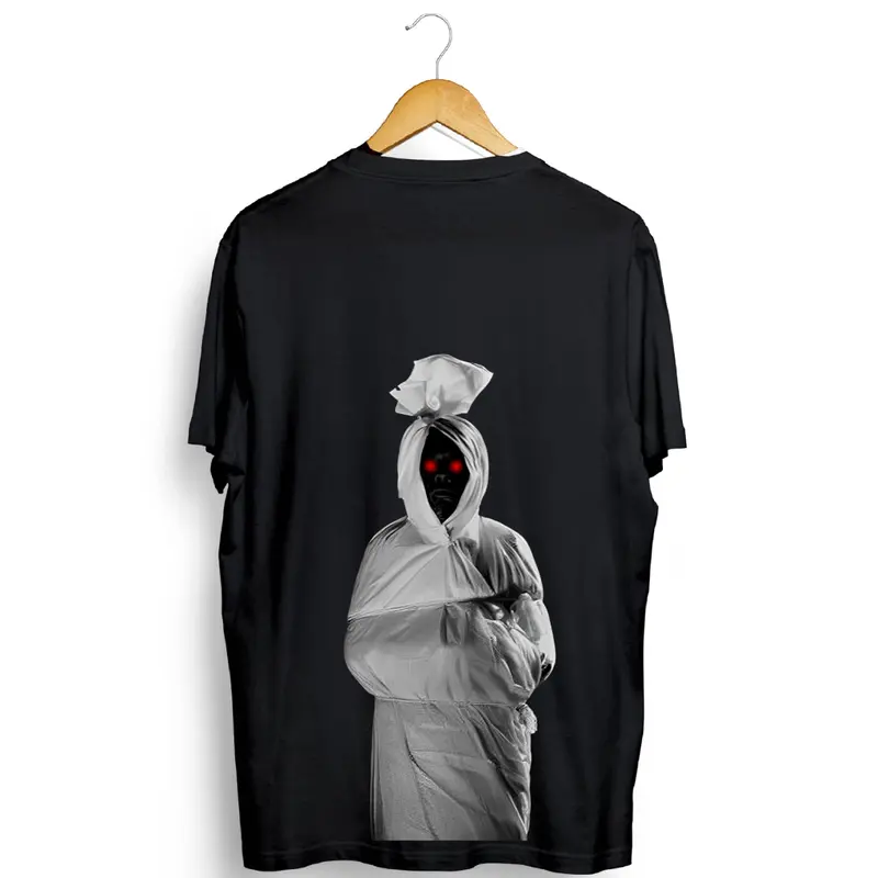 KAOS POCONG VIRAL SABLON BLKG 0