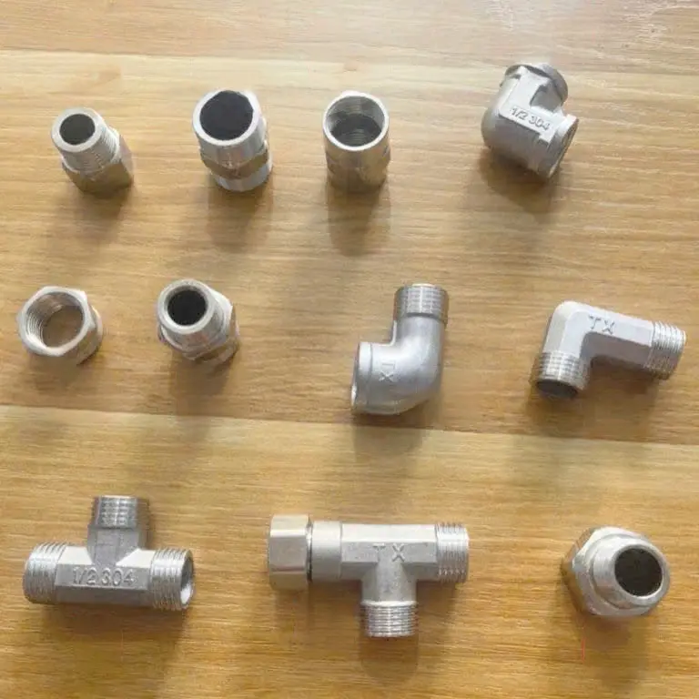 Tê lơ kép đầu ren 21-27 nối ống nước sáng bóng