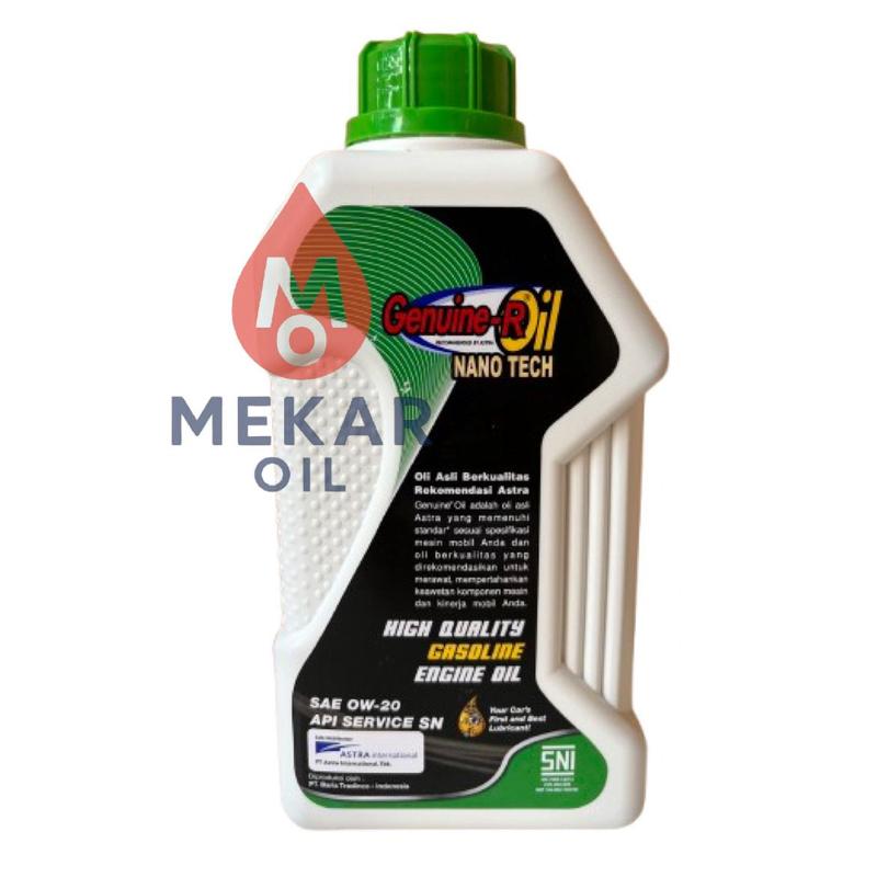 Genuine Oli Mesin Daihatsu Astra Genuine R Oil Nano Tech SAE - Shop ...