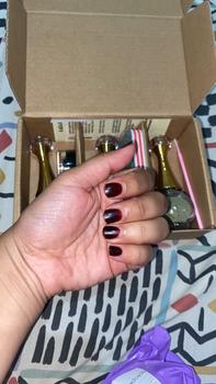 Product Review of ( BARU ) RAMADAN SERU Rahma Henna Maroon Sultan Dark Kemasan 15ml SPECIAL RAMADAN 2025 Pewarna Nail Kuku from t**i 1