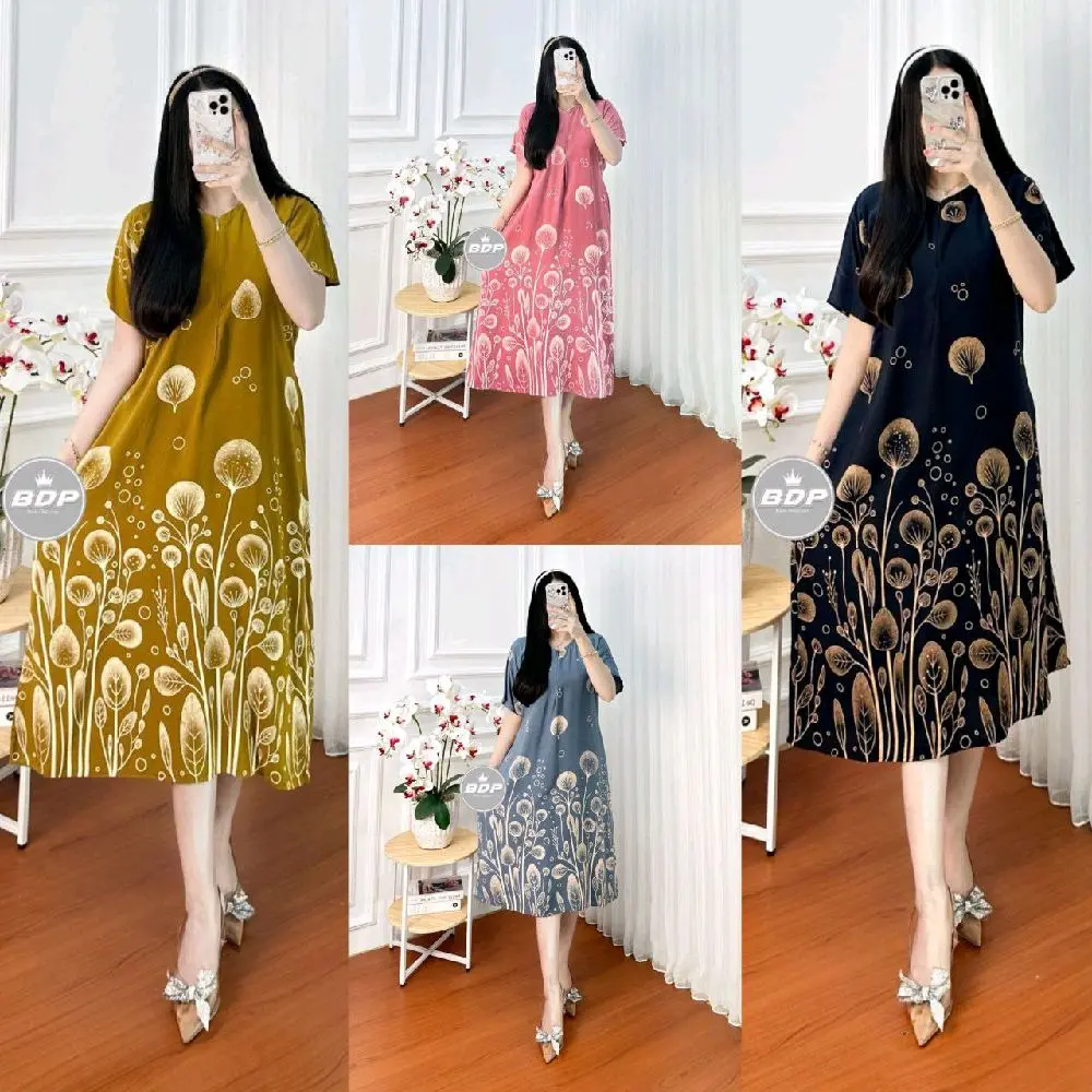 DASTER VIRAL Wanita Rayon Pendek Busui