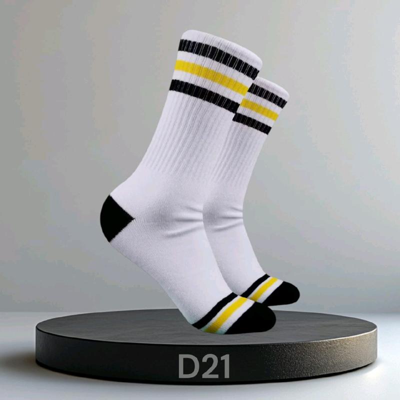 kaos kaki premium strip d2 / kaos kaki old school/kaos kaki olahraga 0