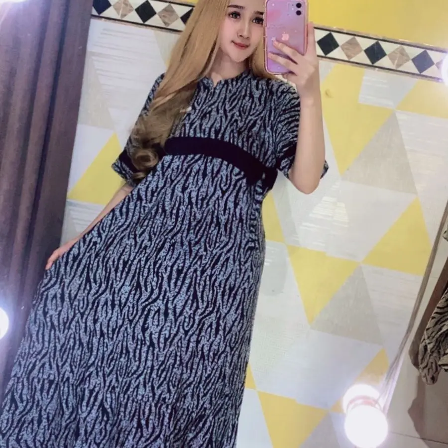 Daster Wanita Busui Pitah Dada Samping Bahan Rayon Kualitas Premium Adem Dipakai